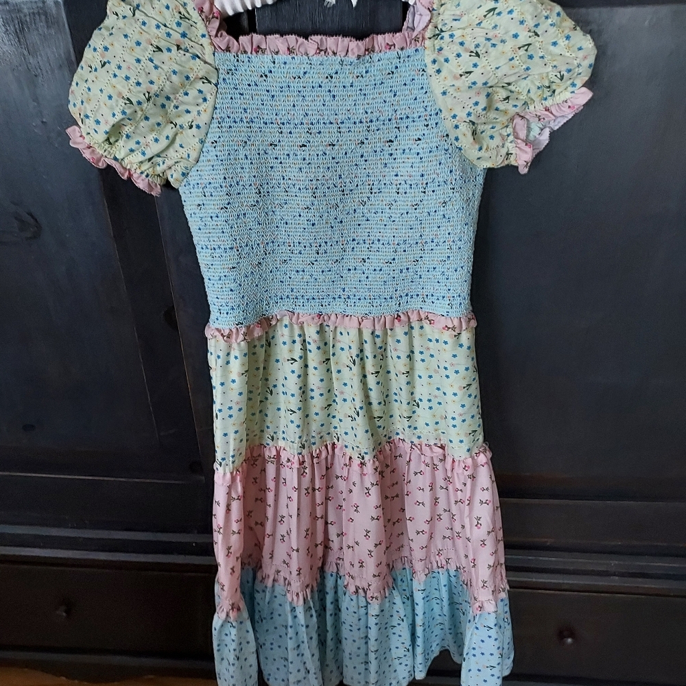 Charming Multicolor Kids Dress